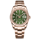 Rose Gold Green