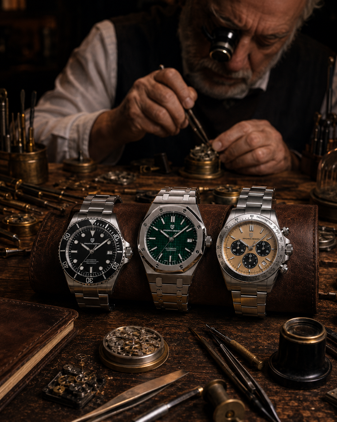 Lorenzo Pagani watchmaker atelier